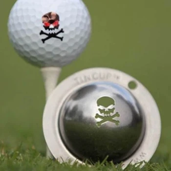 1Pc голф топка линия маркер шаблон стомана маркер писалка голф пат позиция помощни средства инструмент