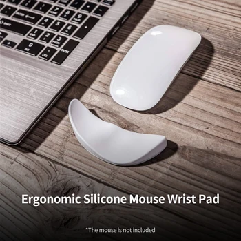 Силиконова мишка подложка за китка Мишки Почивка на китката Ергономичен триизмерен повърхностен дизайн Щадящ кожата Гладко движение на китката