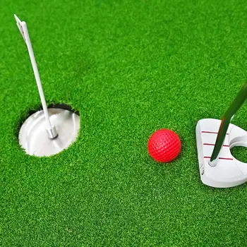 Безопасни топки за голф Цветни топки за голф Premium 20pcs Живи цветни топки за голф Висок отскок Силна стабилност за закрито / открито