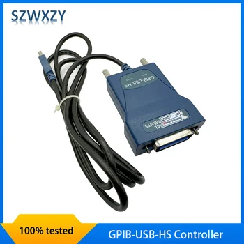 USB интерфейсен адаптер National Instrumens NI GPIB-USB-HS контролер IEEE 488 187965G-01L 150AAC 100% тестван бърз кораб