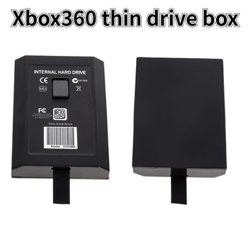 Portable вътрешен твърд диск твърд диск кутия за 20GB 60GB 120GB 250GB за Microsoft XBOX 360 тънък корпус капак игра аксесоари