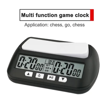 Професионален цифров часовник Count Up Down Competition Hour Meter Преносим шахматен часовник Цифрови игри на маса за международен шах