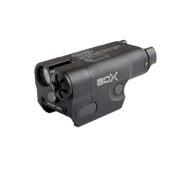 Tactical Surefir XC2 Метално висящо фенерче червено зелено Laser Fit 20mm Rail Pistol Hunting Scout Light Outdoor Glock 17 18 19 25