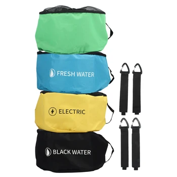 RV аксесоари чанта RV вода маркуч чанти Различни зони за съхранение Многофункционални с кука и примка ремъци за прясна черна вода
