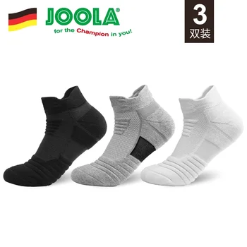 3 чифт Joola тенис на маса спортни чорапи фитнес чорапи мъже жени професионални спортни чорапи къса тръба неплъзгащи дишащи чорапи