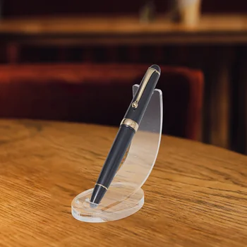 Акрилна писалка дисплей стойка прозрачен молив дисплей притежателя грим четка притежателя