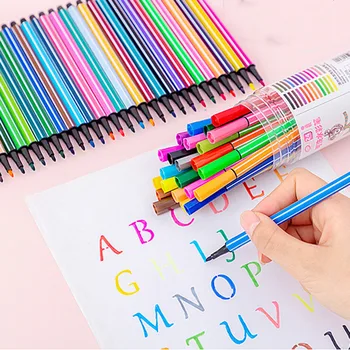 Миеща се акварел писалка цвят писалка комплект за деца рисуване живопис изкуство маркер писалки