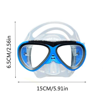 Комплект очила за шнорхел Комплект за плуване против мъгла с дихателна тръба