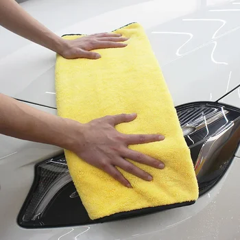  90 * 60 см супер абсорбираща автомивка микрофибърна кърпа за почистване на автомобили кърпа за сушене Изключително голям размер сушилна кърпа Подробна информация за грижа за автомобила