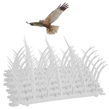 Външни пластмасови птичи шипове Външни анти птица шипове ограда шипове за птица гълъб врана възпиращи шипове шипове за парапет и покрив