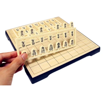 Japan Shogi магнитна сгъваема японска шахматна игра игра игра интелигентност играчка 25x25x2cm