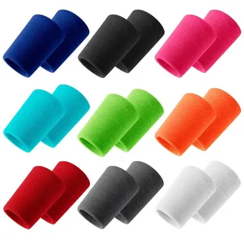  лента за китка в 9 различни цвята, изработена от високоеластична метрична удобна защита от натиск, атлетични маншети ленти за ръце