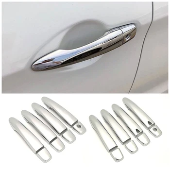 За Nissan Sentra MK7 2013-2019 автомобил екстериор промяна хром врата дръжка капак декорация подстригване защита стикер