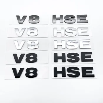 кола 3D ABS V8 HSE задния багажник думи писмо лого емблема значка стикер стикер за Land Rover откритие 3 4 Freelander 2 аксесоари