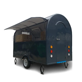 Напълно оборудвана храна ремарке концесия бързо хранене камион мобилни храна ван количка барбекю ремаркета с пълна кухня за продажба