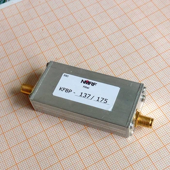 137-175MHz VHF лентов филтър, SMA интерфейс