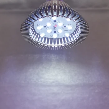  12W / 24W UV 365nm ~ 370nm ултравиолетова PAR38 лилава LED осветена лампа спот крушка за втвърдяване E26 E27