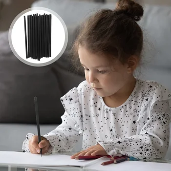 24 бр. Детски моливи Гумичка Топери за рисуване Ръчно писане Тийнейджъри Насипни изтриваеми многофункционални дървени