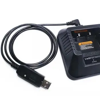 USB кабел за зарядно устройство за Baofeng UV-5R BF-F8HP Plus Уоки-токи радио P1M3