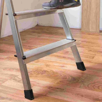 Сгъваема стълба гумени подложки Без капаци за крака Мебели Мат Стол за крака Резервни протектори Аксесоари Стъпка на пода