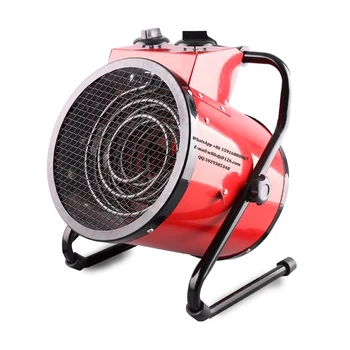  3KW електрически нагревател висока мощност вентилатор радиатор въздух топло бързо топлина студен / горещ вентилатор мулти-предавка регулиране за дома промишлени