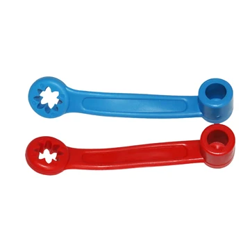 1PC синьо и 1PC червено заваръчно закрепващо капаче за маркуч за вода