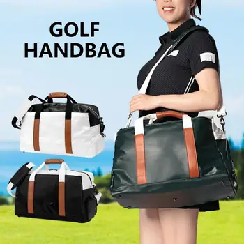 Голф фитнес чанта водоустойчива спортна чанта с обувки отделение водоустойчива чанта за пътуване пътуване Duffel чанти за съхранение за жени мъже