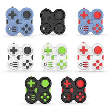 2021 Нови играчки за облекчаване на стреса Push цветна игра Fidget Pad Облекчаване на стреса Стиснете куб пръст играчки Декомпресия