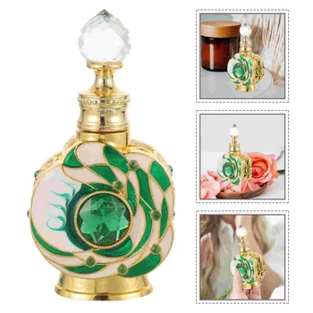 Бутилка за парфюм за многократна употреба празна стъклена бутилка за парфюм елегантна декоративна бутилка за аромат за пътуване