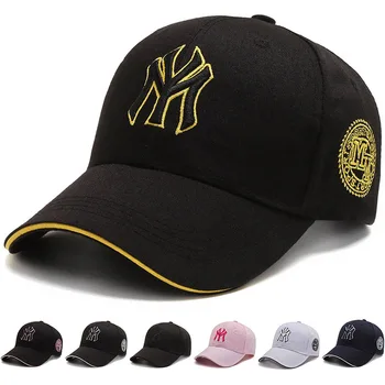 Нова бейзболна шапка Очарователни слънчеви шапки Риболовна шапка за мъже Жени Унисекс-тийнейджъри бродирани Snapback Flat Бил хип-хоп готини шапки