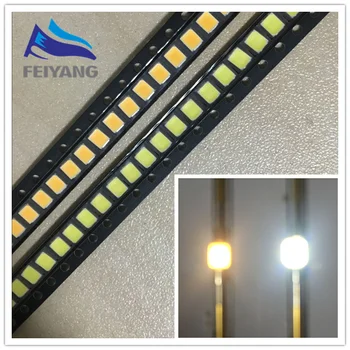 1000pcs 0.2W SMD 2835 LED лампа топчета 20-25lm бяло / топло бяло SMD LED мъниста LED чип DC3.0-3.6V за осветление LED 60MA 3.5 * 2.8 * 0.8