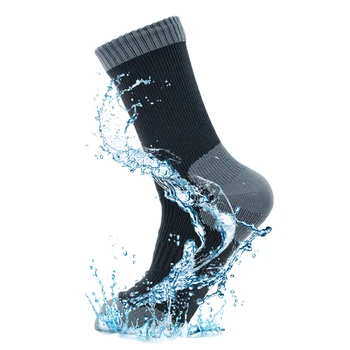 Водоустойчиви чорапи Дишащи на открито Водоустойчиви Туризъм Газене Къмпинг Зимни ски Чорап езда Сняг Топли водоустойчиви чорапи