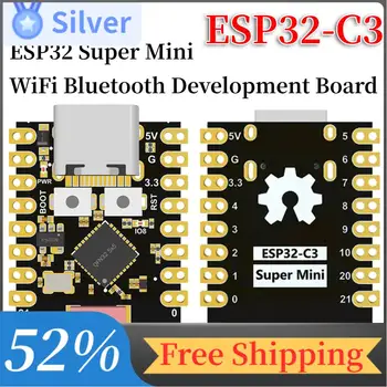ESP32-C3 Super Mini Electronics Project Board 8Pin WiFi Bluetooth ESP32 SuperMini Wireless Development Board 3.3-6V захранване