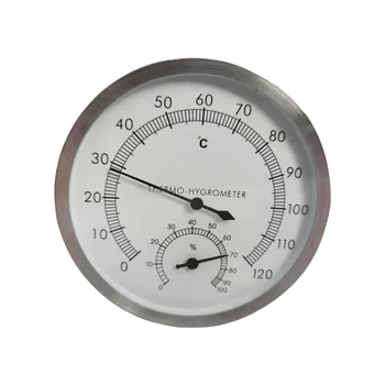 Hygrothermograph термометър хигрометър вътрешна температура сауна стая оборудване