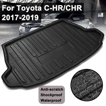 Заден багажник товарен багажник за Toyota C-HR CHR 2017+ 1PC Liner тава за кола аксесоари Подова постелка Багажник Liner Boot Cargo Mat Tray