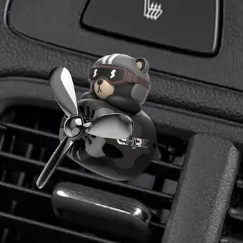 Cartoon Ароматизатор за кола Вентилационен отвор за кола Парфюм Bear Auto аксесоари декорация