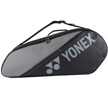 Истински 2022 Yonex бадминтон ракета чанта преносима спортна чанта за мач обучение побира до 3 ракети