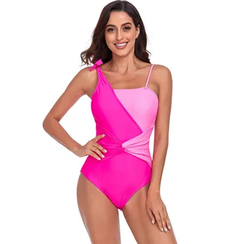 Ygolonger Womens'Swimsuits Summer Feminine Bathing 1 Piece Outfits Push Up Sexy Show High Waist Monokini Bikini Luxury Clothing