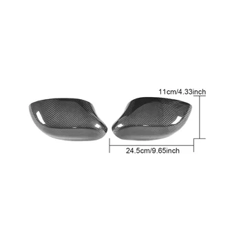 Car Carbon Fiber Rear View Side Wing Mirror Covers Protector Left Backview Mirror Covers for-Bmw Z4 E85 2002-2008