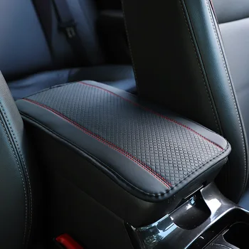 Car Armrest Box Pad Universal Comfortable Leather Pad Hand Cushion for Audi A4 B7 Alfa Romeo 156 Renault Megane 2 Kia Sportage 2