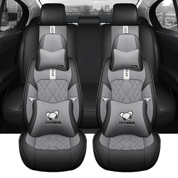 Универсално столче за кола покрива пълен комплект за Chrysler 200 VW Passat B8 BMW X3 F25 Ford Focus Hyundai I30 столче за кола водоустойчив протектор