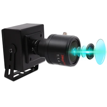 ELP 4K USB уеб камера IMX317 сензор безплатен драйвер UVC мини USB камера с ръчно 2.8-12mm вариообектив за домашен офис видео запис