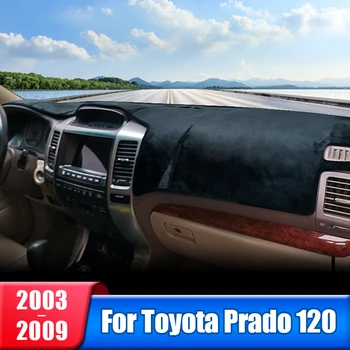 Капак на автомобилното табло за Toyota Land Cruiser Prado 120 FJ120 2003 2004 2005 2006 2007 2008 2009 Dash Sun Shade Pad аксесоари